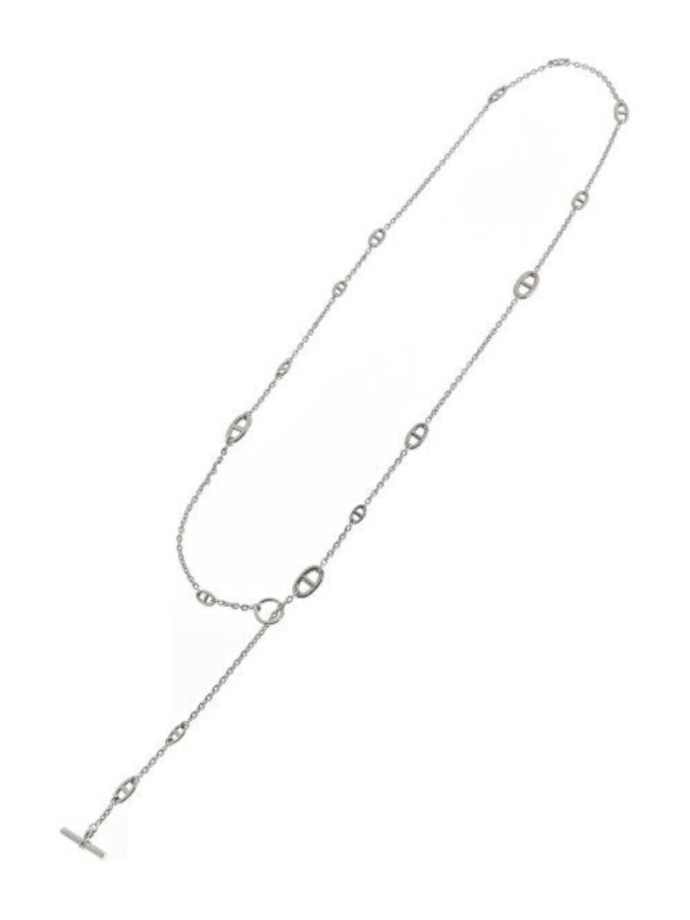Hermes Necklace Silver
